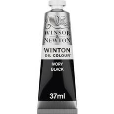 Noir Peintures à l'Huile Winsor & Newton Winton Oil Color Ivory Black 37ml