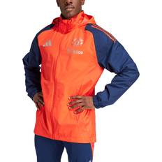 Manchester United FC Vestes & Pulls Adidas Outdoor-Trainingsjacke Manchester United 2024/25 Rouge