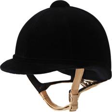 Black Riding Helmets Charles Owen Reithelm Hampton Noir