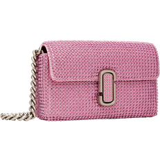 Marc Jacobs Axelrem Väskor Marc Jacobs The Rhinestone J Marc Mini Shoulder Bag - Petal Pink