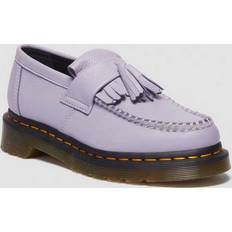 Purple Loafers Dr. Martens Adrian Women's Virginia Leather Tassel Loafers Purple