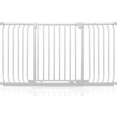 Child Safety Safetots Safetots Elite Pressure Safety Gate, 143Cm 152Cm, Matt White, Pressure Fit Stair Gate One Size