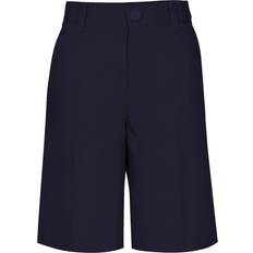 Real School Uniforms Kid's Husky Flat Front Short - Navy