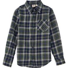 L Shirts Outdoor Kids Flannel Long-Sleeve Shirt for Thyme