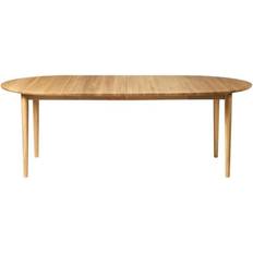 FDB Møbler C62E Bjørk Oiled Solid Oak Dining Table 115x115cm