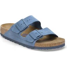 Birkenstock Arizona Soft Footbed Suede Leather - Elemental Blue