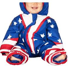 Overalls Tipsy Elves Infant Americana Snow Suit - Blue