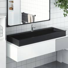 Bathroom Sinks vidaXL Wash Basin 120 x 46 x 11 cm Mineral Cast
