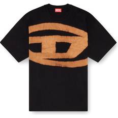 Men - XXS T-shirts & Tank Tops Diesel T-Boxt Bleach T-Shirt - Orange/Black