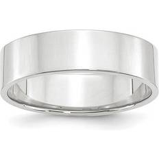 Primal Gold Bloomingdale's Fine Collection Men's 6mm Lightweight Flat Band in 14K White Exclusive