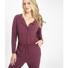 Purple Jumpsuits & Overalls Lively The All-Day Crew Jumpsuit: Plum