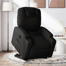 Reclinerfåtöljer på rea vidaXL Elektrisk Reclinerfåtölj Med Uppresningshjälp Svart Tyg Fåtölj