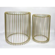 Round End Cage Gold