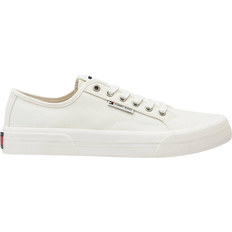 Tommy Jeans Lace Up Canvas W - Ecru