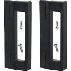 Universal door handle for american style side by side fridge freezer black x 2