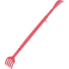 Red Shoe Care Dechoicelife a-Red Wooden Shoe Horn Men Sock Back Scratchers Shoehorn Resin Tools Lift Handle Sock Aid