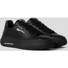 Karl Lagerfeld Trainers Karl Lagerfeld KL Jeans, Klj Leather Sneakers, Man, Black/Black, Black/black