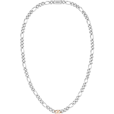 Rian Figaro Chain Necklace - Silver/Gold