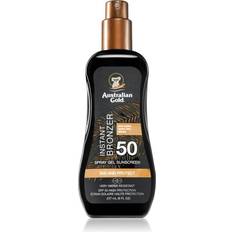 Australian Gold Ihonhoito Australian Gold Spray Gel Sunscreen with Instant Bronzer SPF50