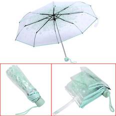 Umbrellas HG Hg 1pc transparent folding umbrella fashionable princess umbrella