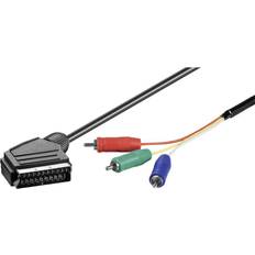 Goobay Scart - 3RCA M-M 2m