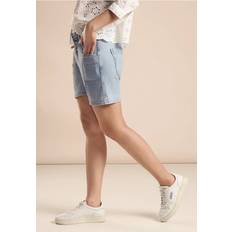 Street One Casual Fit Jeansshort - Blauw