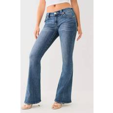True Religion Byxor & Shorts True Religion Joey Low Rise Flare Dam Jeans - Arabella