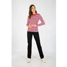 Armor-Lux Damen Erquy Pullover, Braun/Weiß