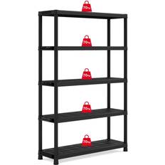 Keter Extra wide heavy duty 5 tier Shelving System