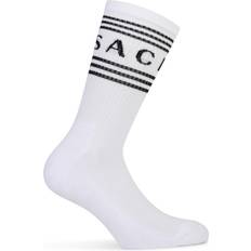 Versace Socks Versace White Cotton Socks