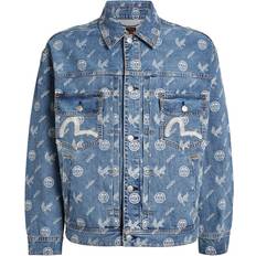 Evisu Clothing Evisu Denim Printed Jacket navy