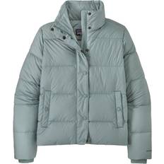 Patagonia Women's Silent Down Jacket Daunenjacke Gr türkis/grau