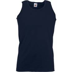 Men - Multicoloured Tank Tops Fruit of the Loom 61098 Athletic Vest 3XL, COLOUR: Deep Navy