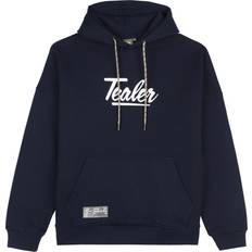 Hoodie - Turkoois Truien Hooded Sweatshirt Tealer Ricky Morty - Bleu