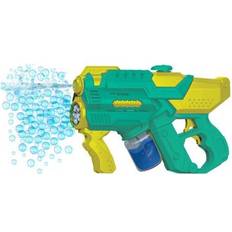 Pistolas de juguete PoppinColorz Hydra Rechargeable 2-in-1 Color Bubbles Blaster and Water Gun