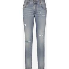 Multifargete - XXL Jeans Dolce & Gabbana Distressed Slim Jeans multi