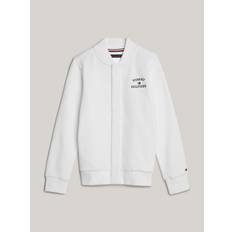 Tommy Hilfiger Sweatshirts Children's Clothing Tommy Hilfiger Boys' Kids' Logo Zip Sweatshirt White