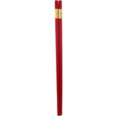 Red Chopsticks Fczihg Reusable Fiberglass Set Chopsticks