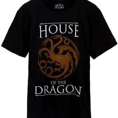 Universal Textiles Herr T-shirts Universal Textiles House Of The Dragon Mens Logo T-Shirt