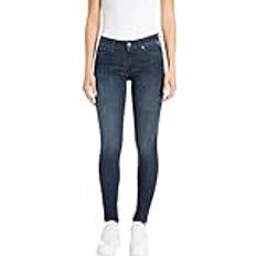 Replay Dam Jeans Replay Dam skinny fit jeans New Luz, 007 mörkblå 32L