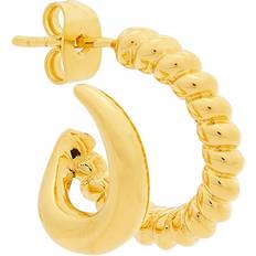 Missoma Claw Radial 18kt Gold-plated Hoop Earrings One