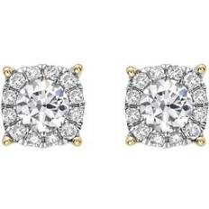 Diamond - Gold Earrings Effy Fine Jewelry 14K 1.22 Ct Tw Lab-Grown Diamond Earrings