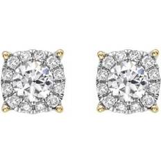 Effy Lab Created Diamond Earrings in 14K Yellow Gold One Size