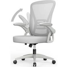 Furniture Bigzzia Ergonomic Desk with Lumbar Support Office Chair