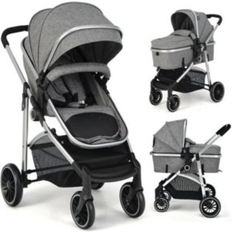 Strollers SlickBlue 2-in-1 Convertible Baby Stroller