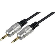Cables Pro Signal 3.5mm Stereo Jack Plug To Plug Lead 2m