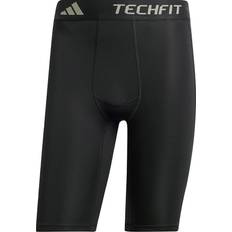 Recyceltes Material Shorts adidas Techfit Compression Training Short Tights - Black