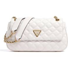 Guess Giully Quilted Convertible Crossbody - Ivory