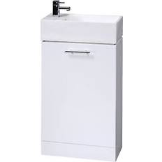 1 door cloakroom vanity basin unit