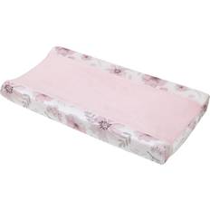 Cheap Accessories Little Love by NoJo Beautiful Blooms Pink, White, and Grey Floral Super Soft Changing Pad